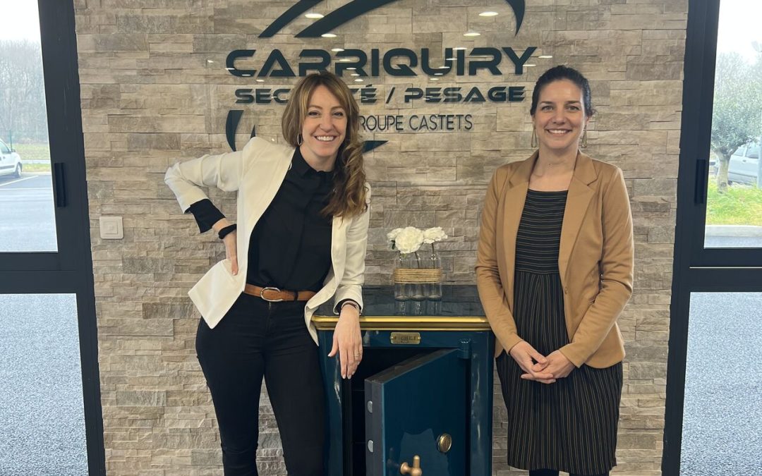 Fiers d&rsquo;avoir accueilli Julie Neuville de l&rsquo;entreprise MATERRUP 